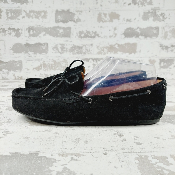 Journee Collection Black Loafers - Picture 1 of 11